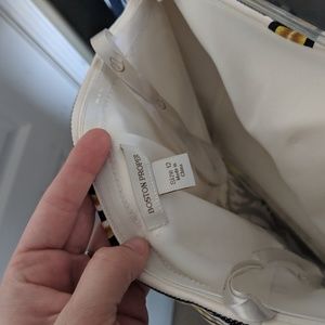 Boston Proper tribal print strappless dress